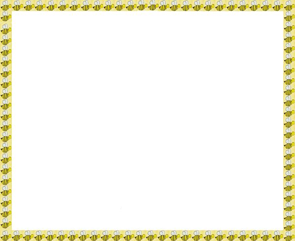 clipart bee border - photo #8